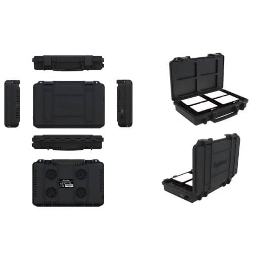Aputure MC 4 Kit Wireless Charging Case Only (Excludes Lights) - Image 3