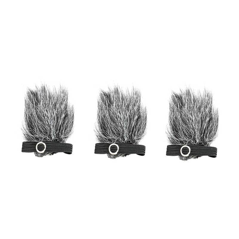 BOYA BY-B05 3 Pack of Dead Cat Windshields for Lavalier Mics - Image 4