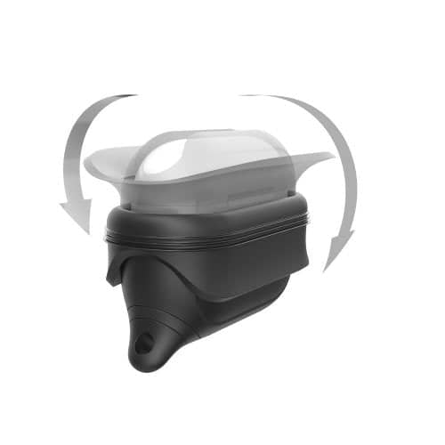 Catalyst Waterproof Case for AirPods Pro (Gen 1 & 2) (Black) - Image 3