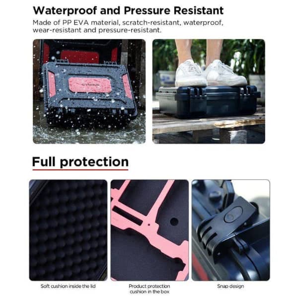 CYNOVA Waterproof Hard Case for Mavic Air 2 DJI Air 2S - Image 5