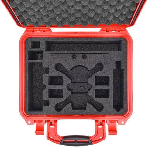 HPRC 2300 Hard Case for DJI SPARK Fly More Combo - Red - Image 3