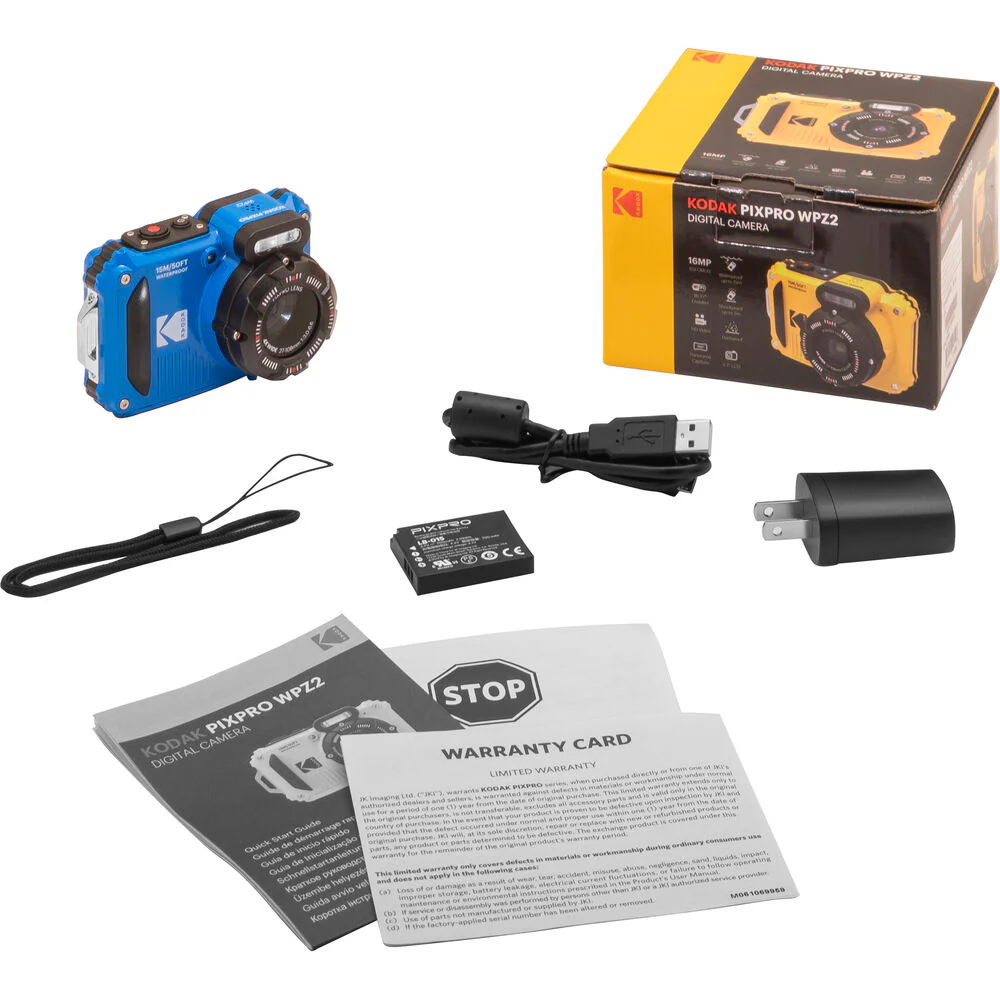 Kodak Pixpro WPZ2 Waterproof Digital Camera - Image 22