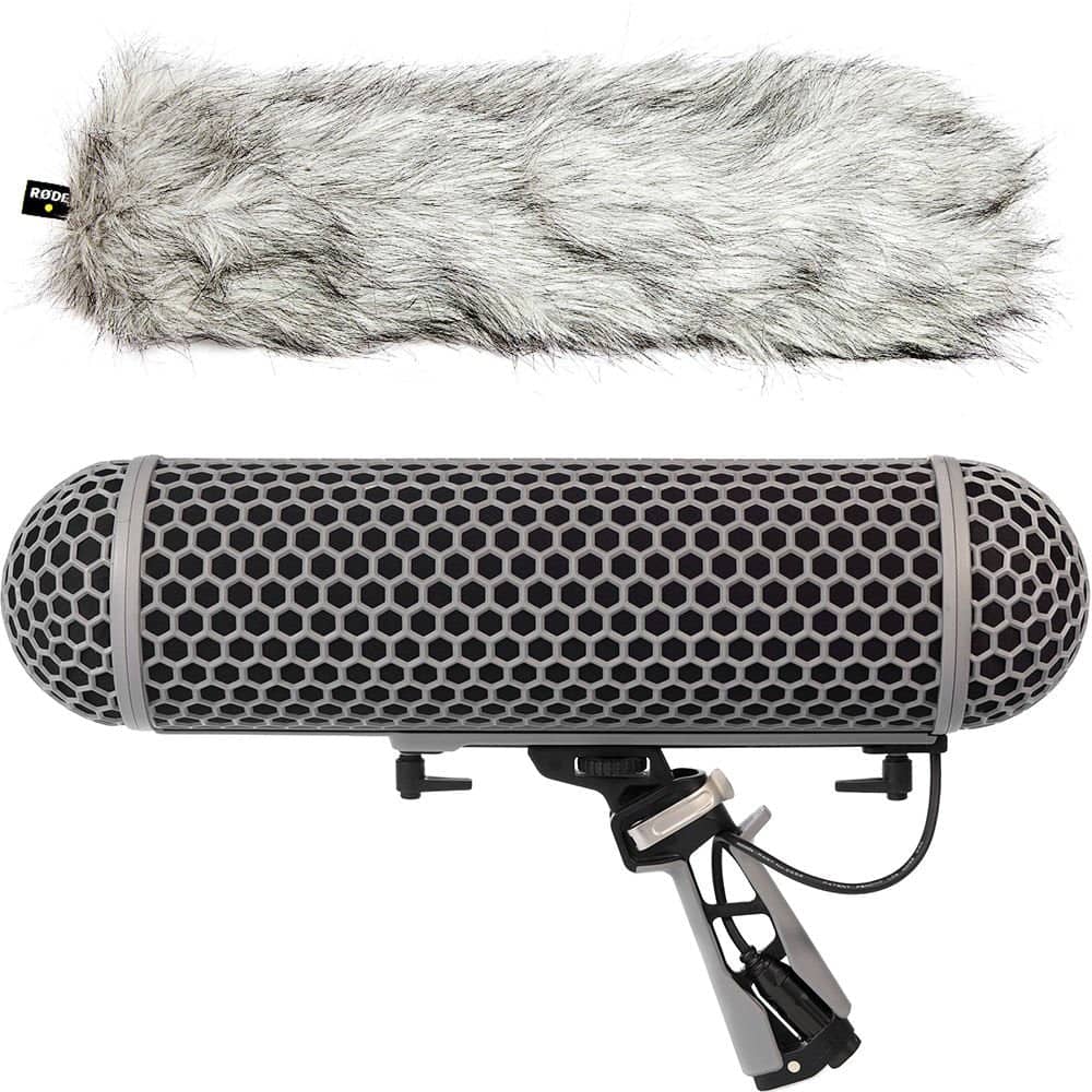 Rode Blimp Windshield and Rycote Shock Mount Suspension System for Shotgun Microphones - Image 3