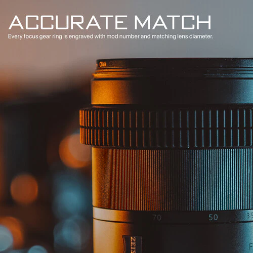 Tilta Seamless Focus Gear Ring for 49.5mm to 51.5mm Lens - Image 3